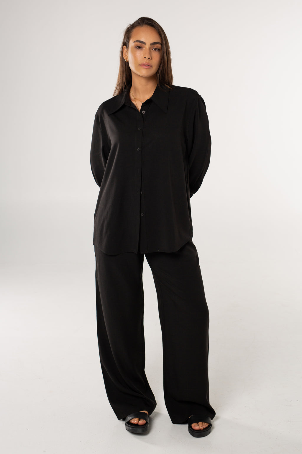 Freedom Relaxed Shirt - Black image 3
