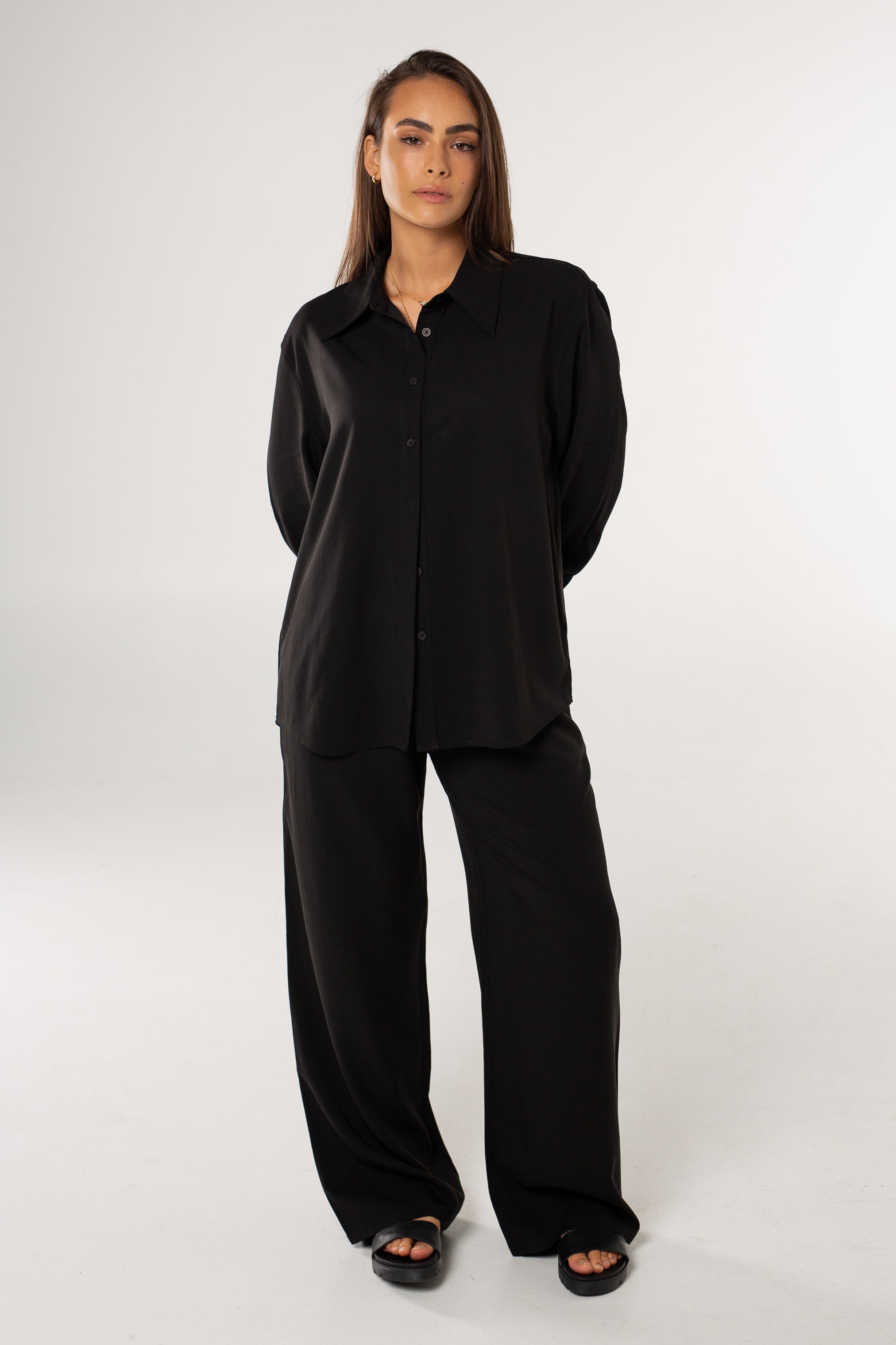 Freedom Relaxed Shirt - Black image 3