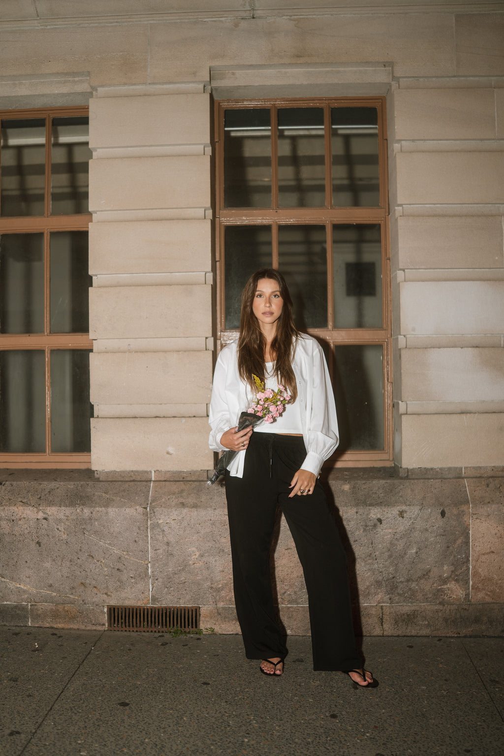 Freedom Wide Leg Pants - Black image 1