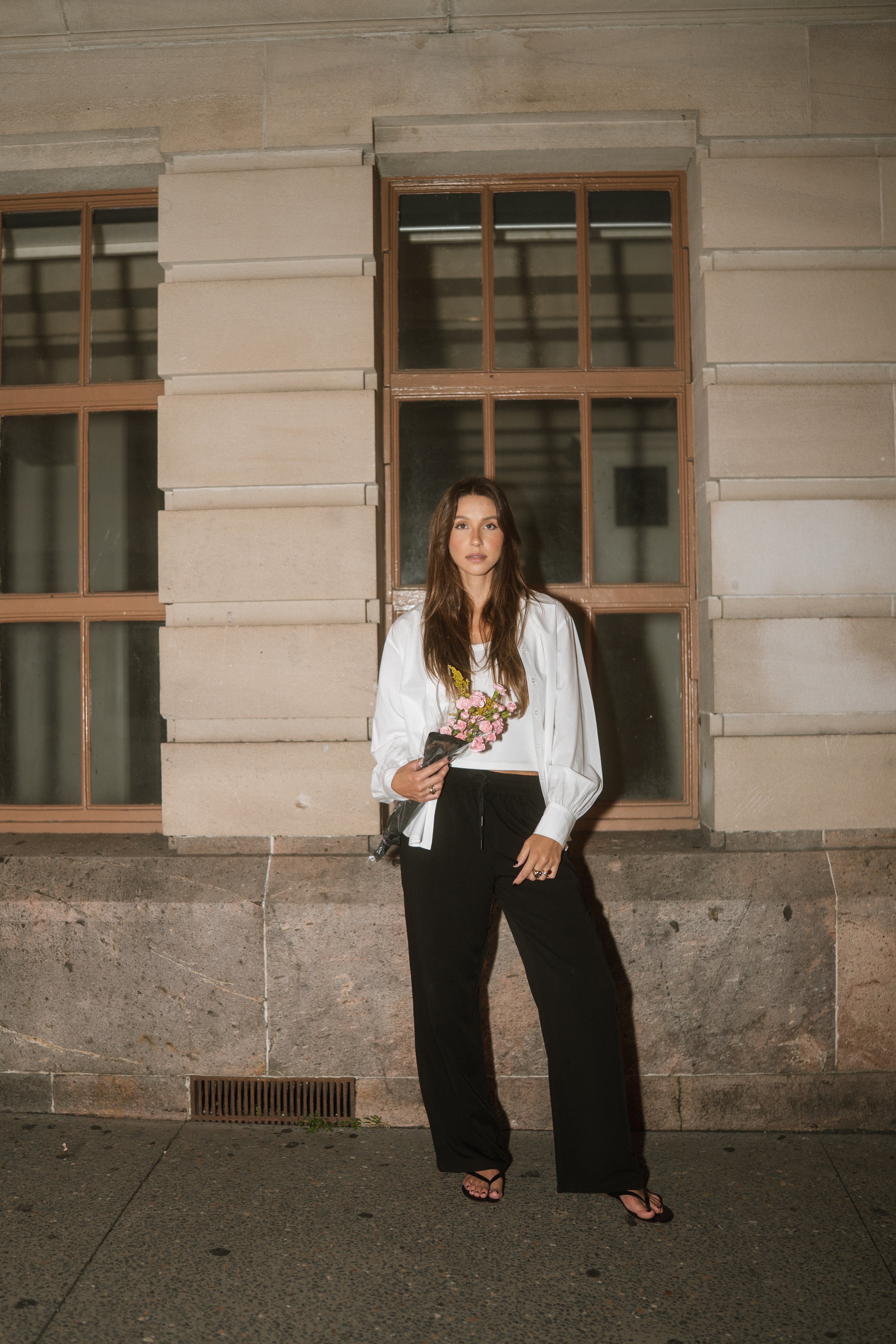 Freedom Wide Leg Pants - Black image 1