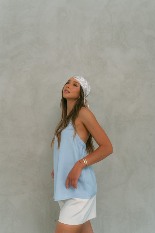 Amber Top - Sky Blue image 0