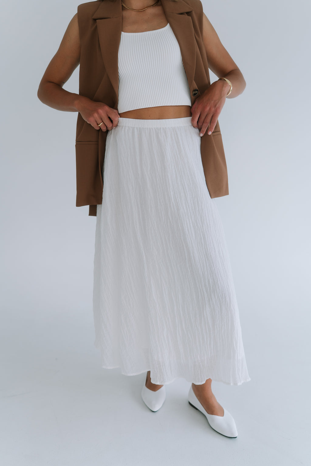 Julie Skirt -White image 2