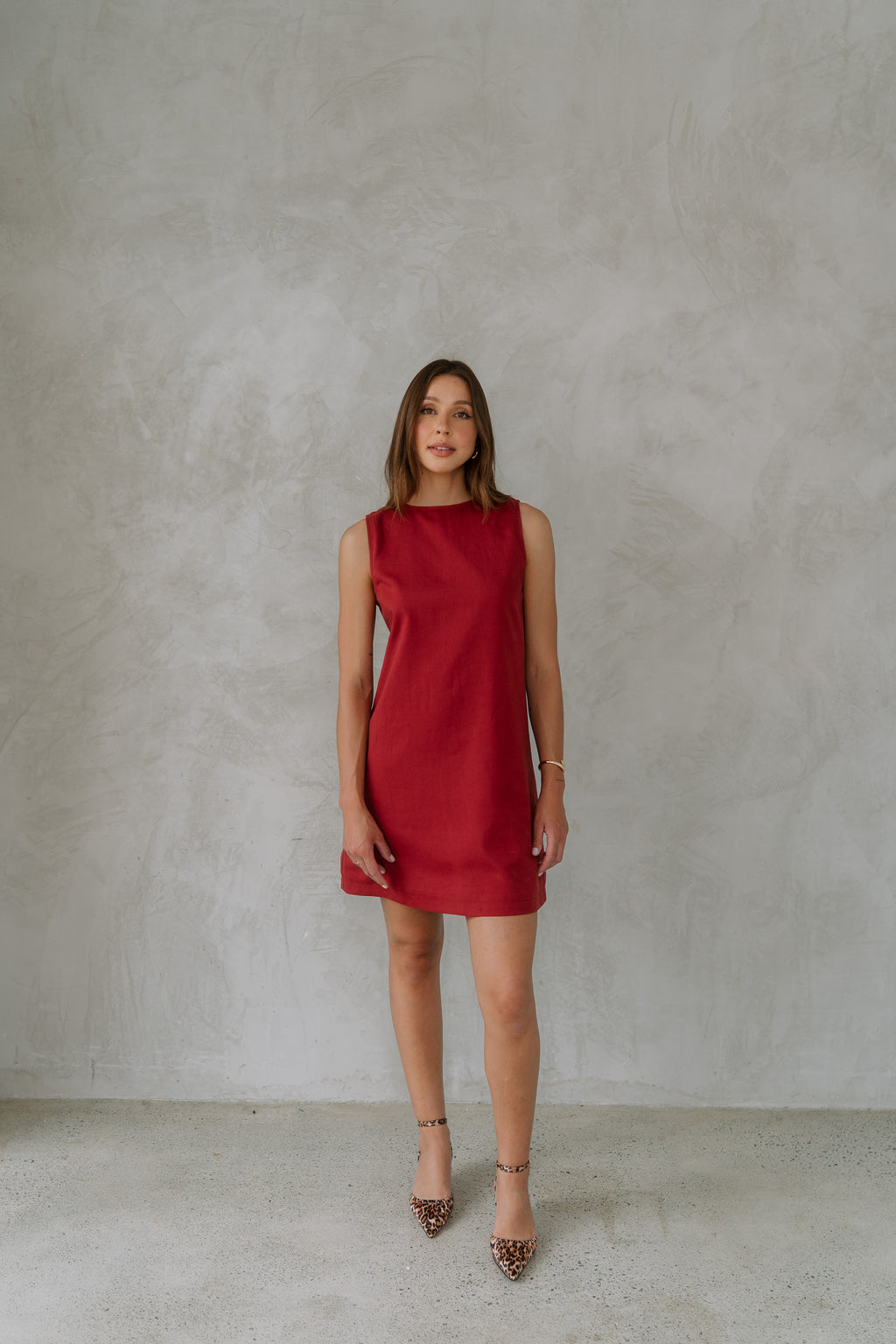 Bella Dress - Cherry image 0