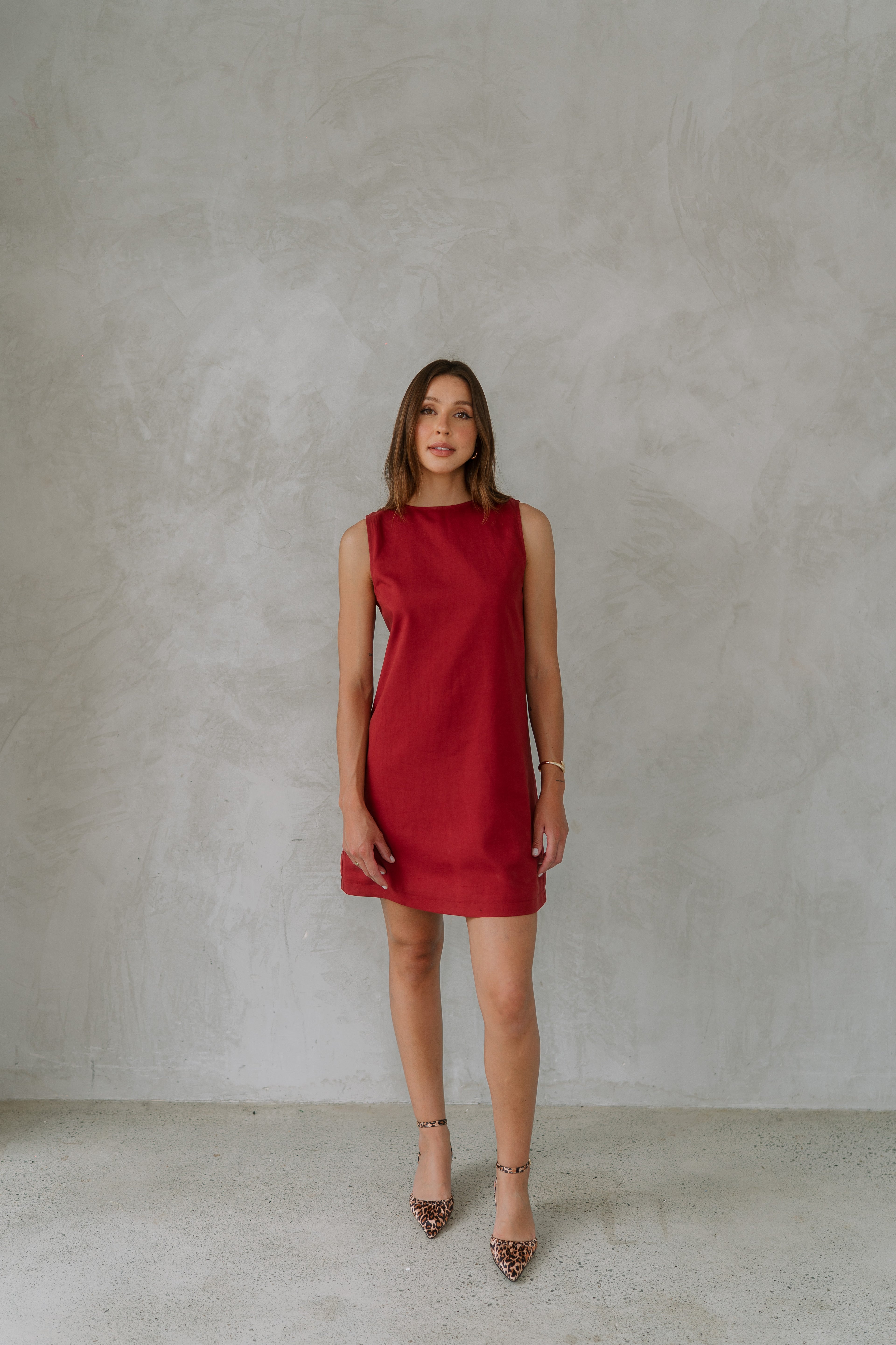 Bella Dress - Cherry image 0