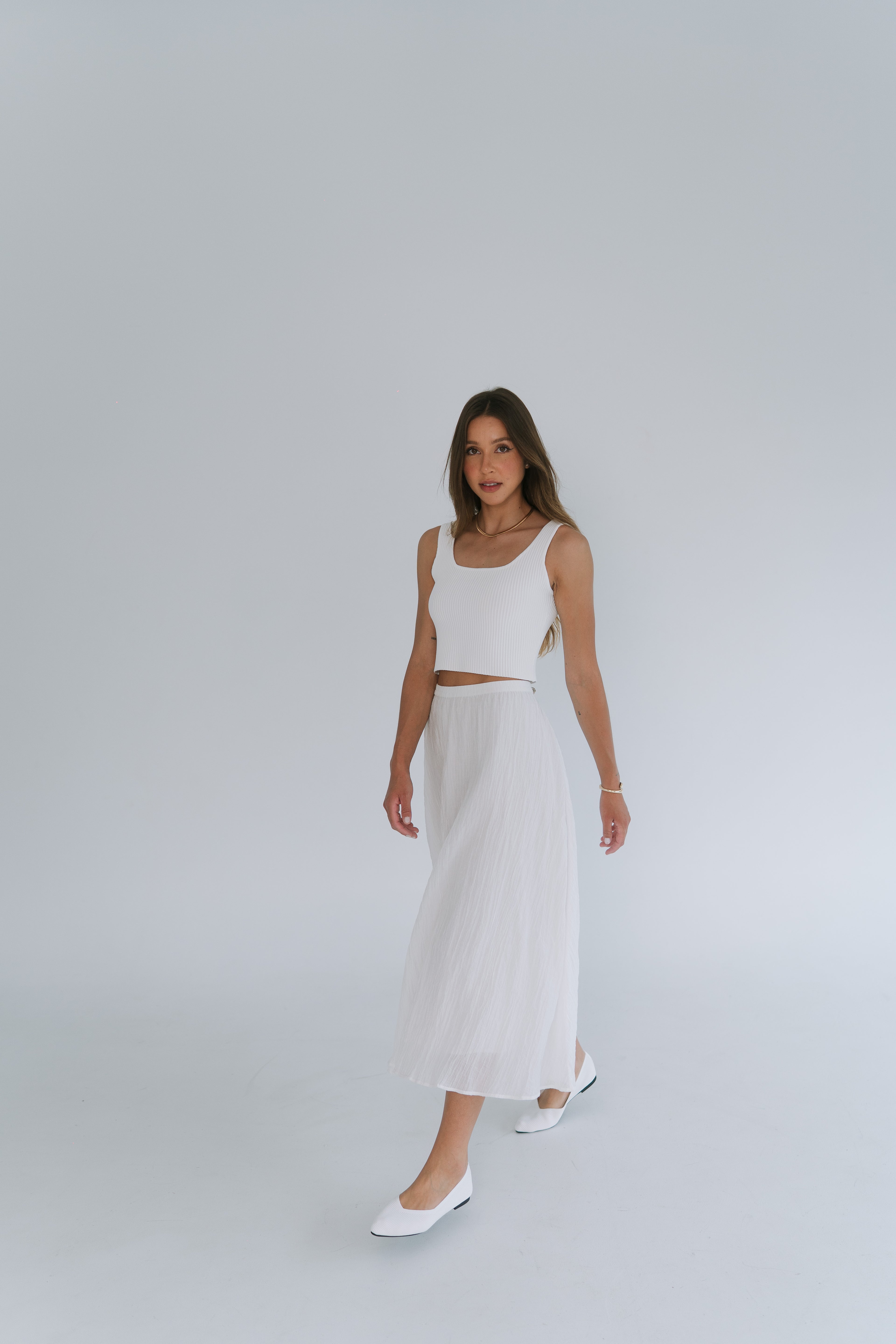 Julie Skirt -White image 1