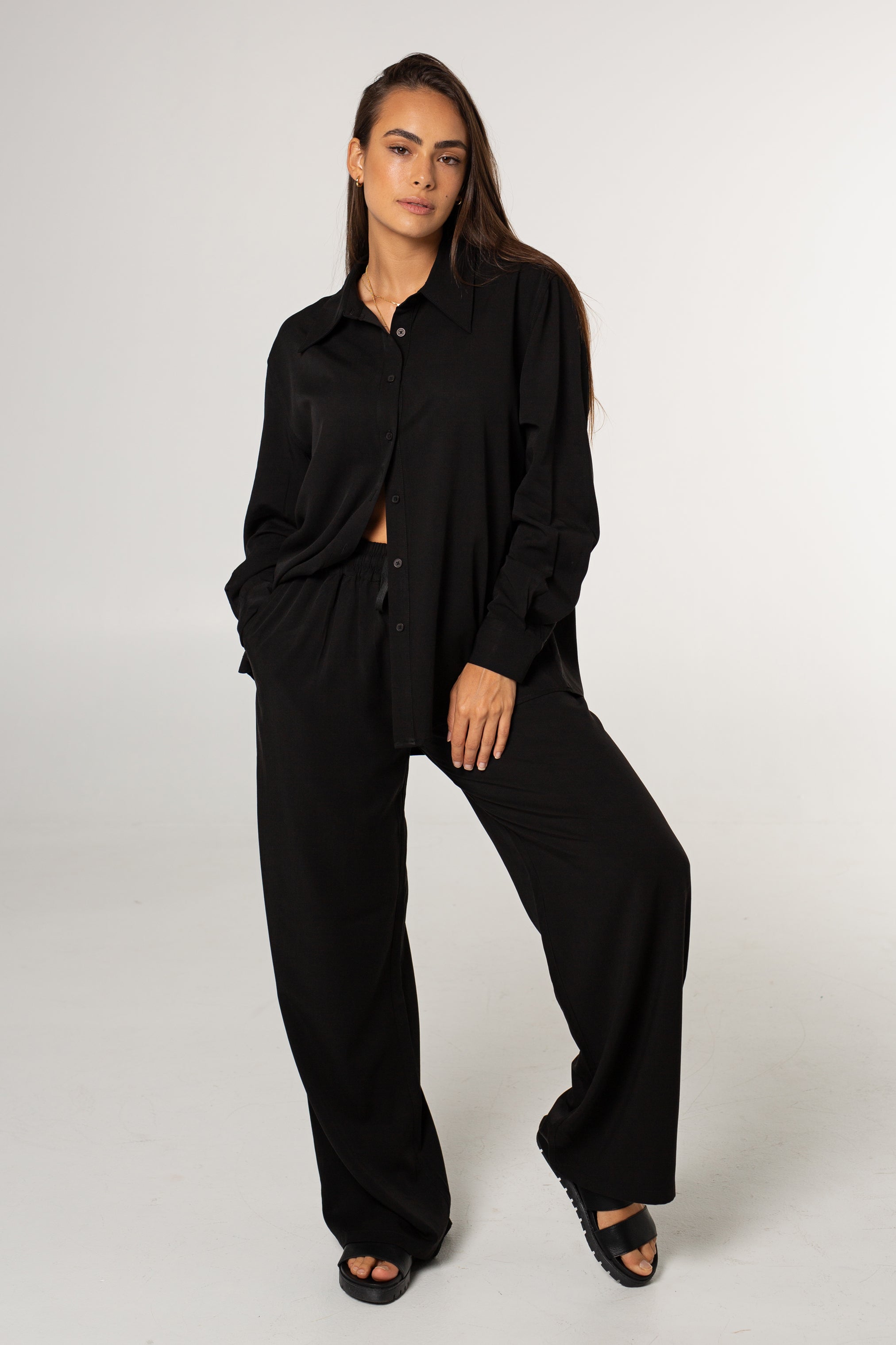 Freedom Relaxed Shirt - Black image 4