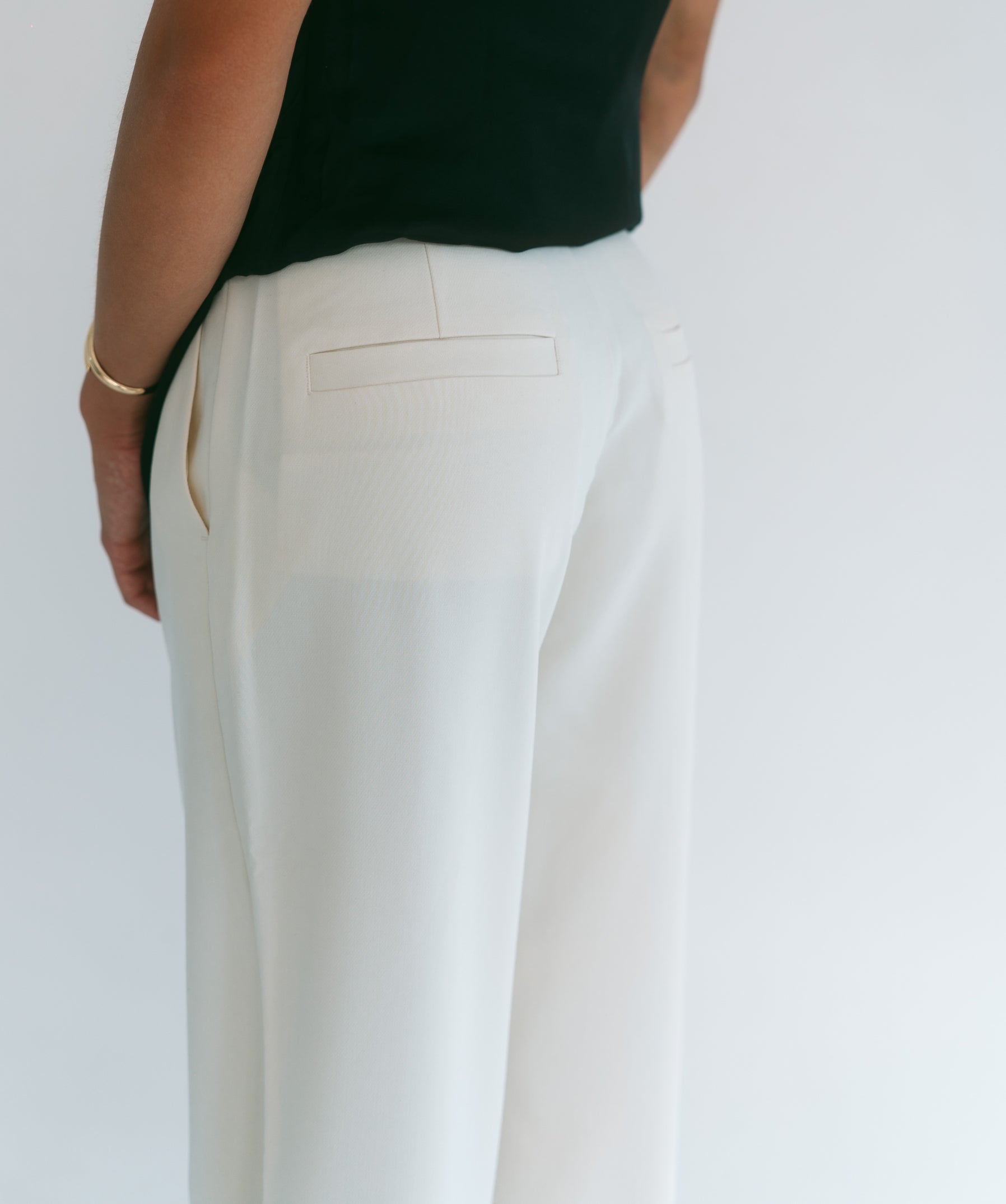 Bree Trousers - Cream image 5