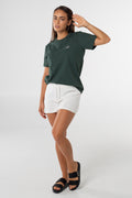 Louis Relaxed Tee - Washed Military Green image 0