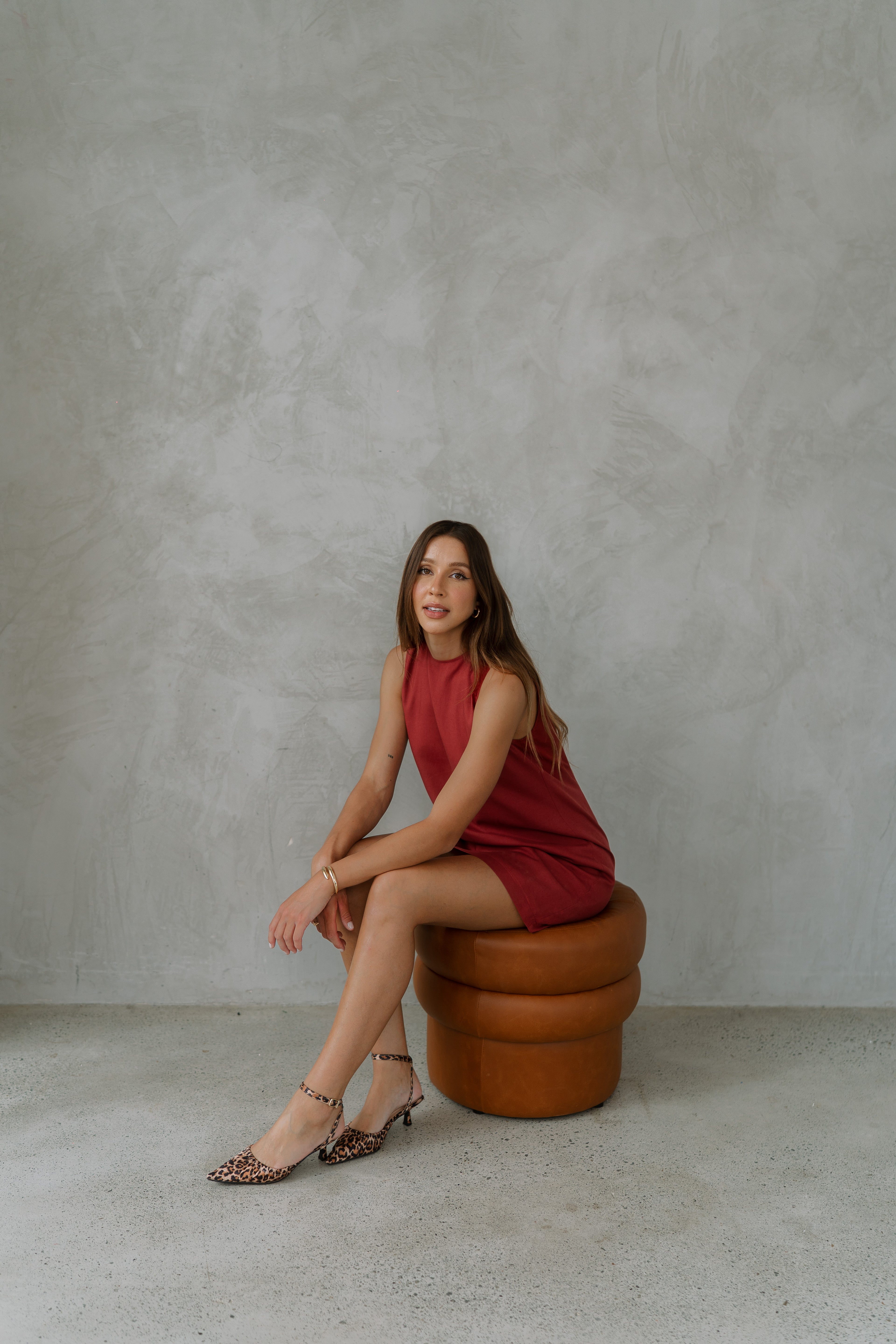 Bella Dress - Cherry image 6