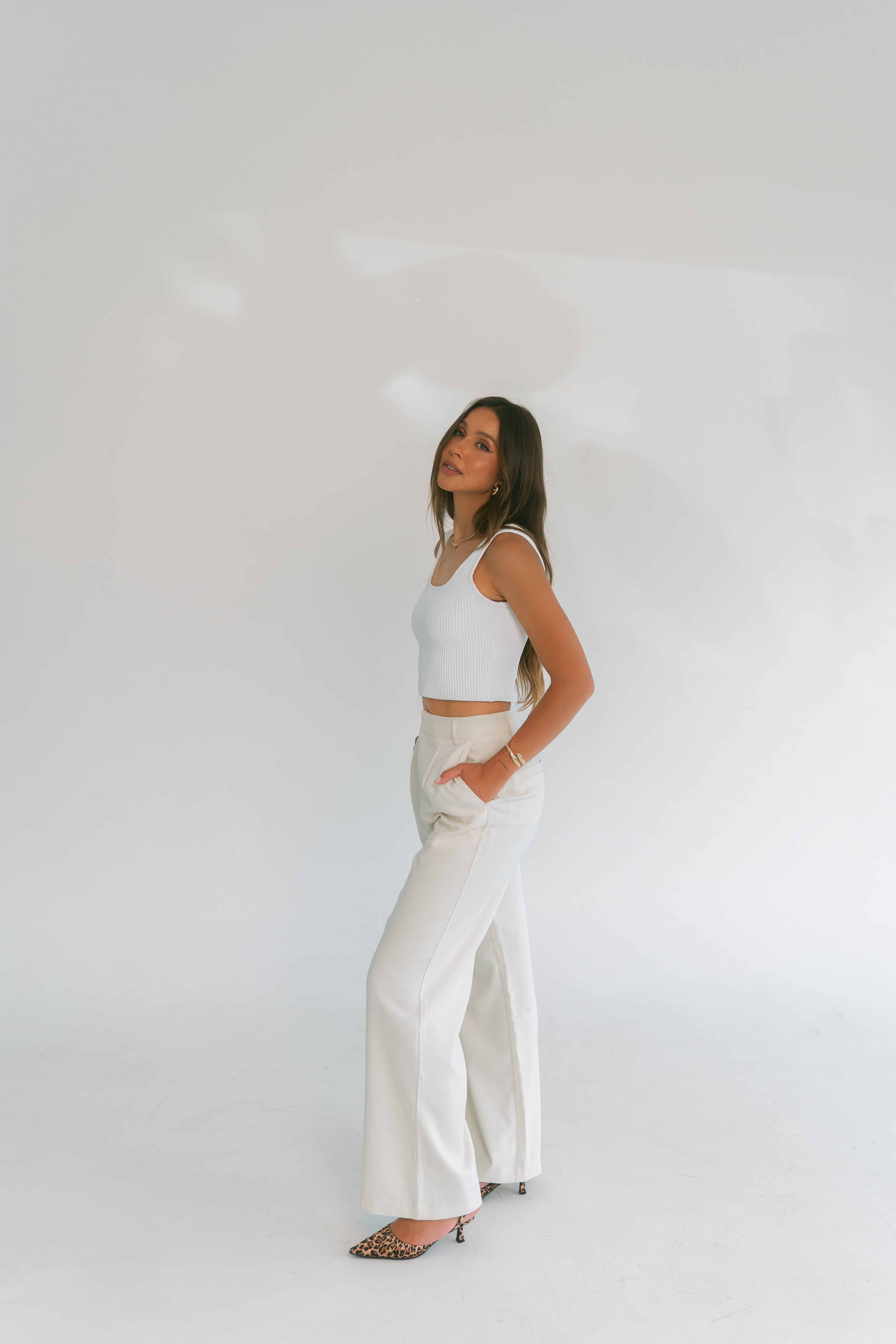 Bree Trousers - Cream image 0