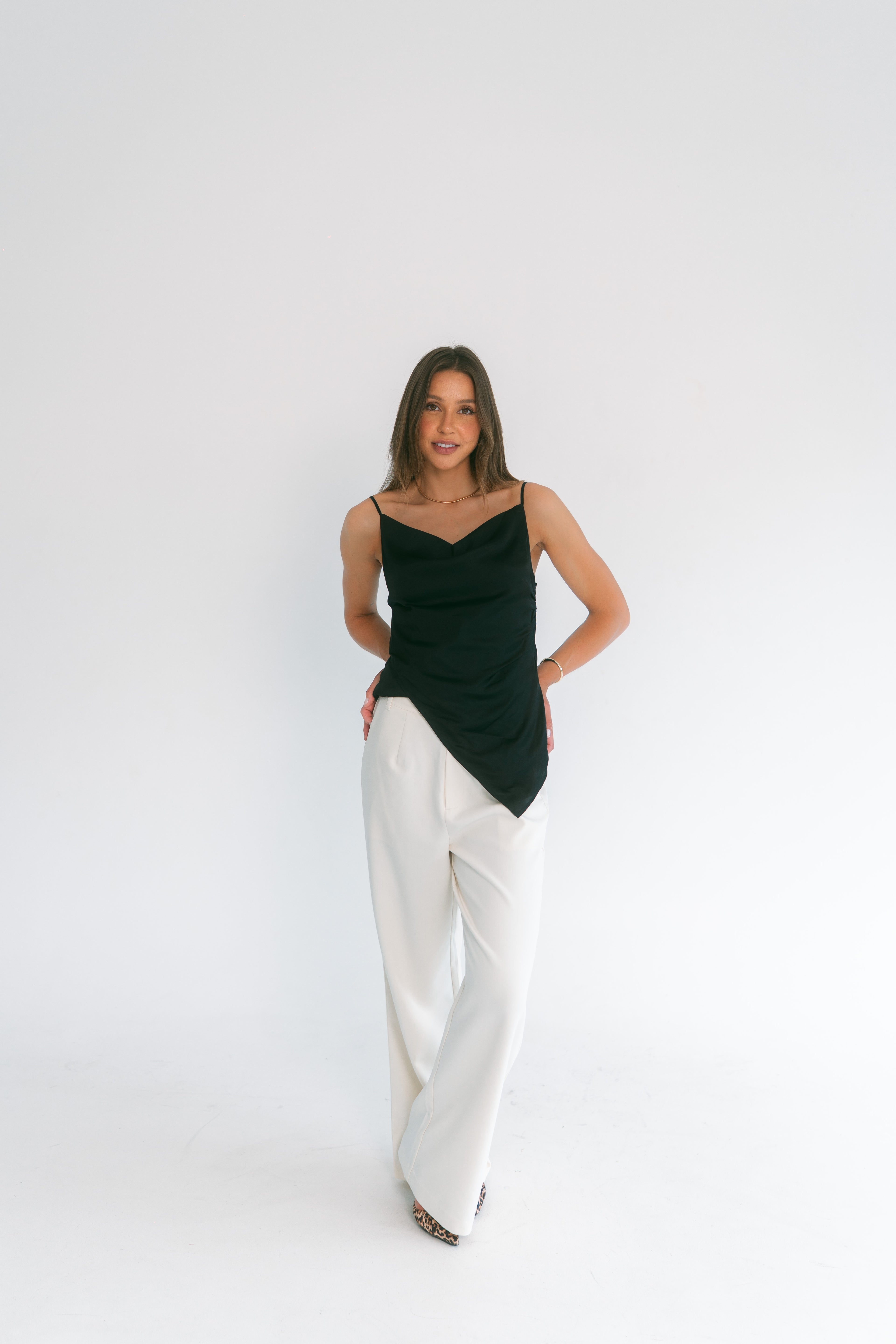 Bruna Top - Black image 2
