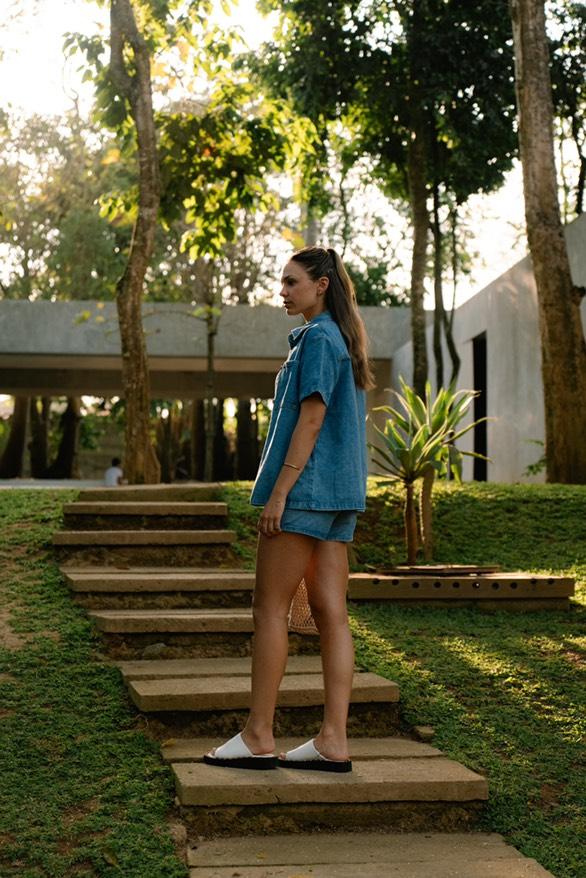 Stillness Denim Shorts image 1