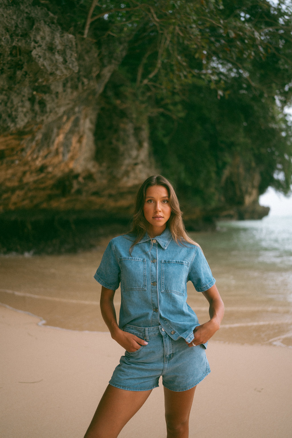 Stillness Denim Shorts