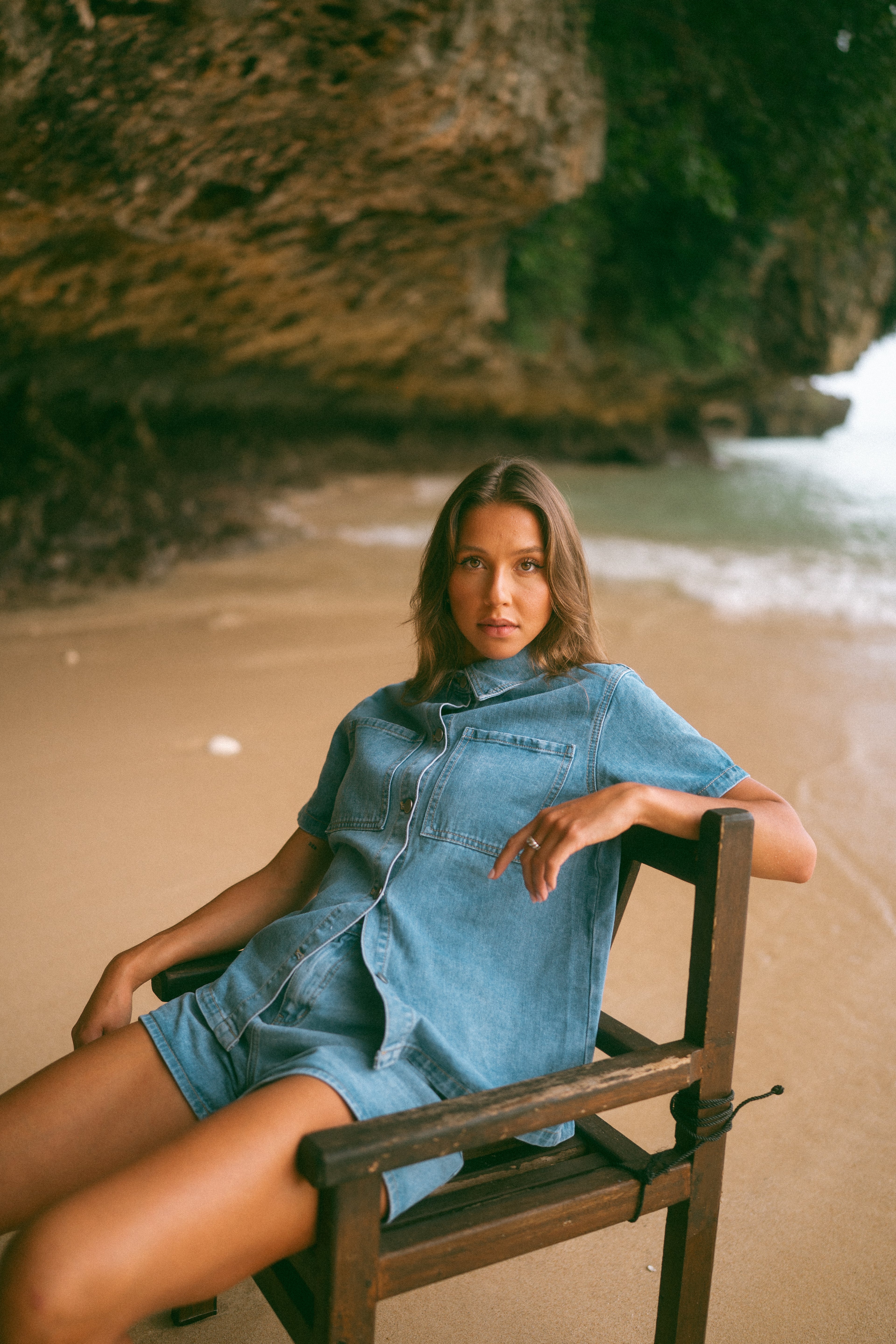 Stillness Denim Shorts