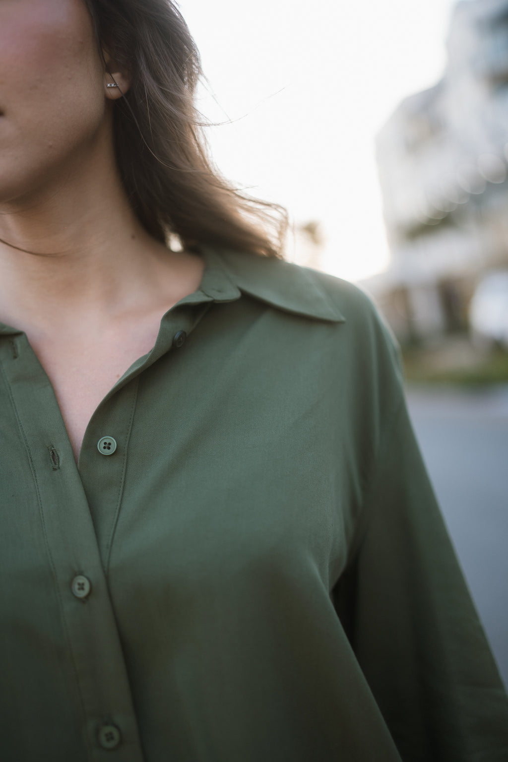 Freedom Relaxed Shirt - Dark Sage