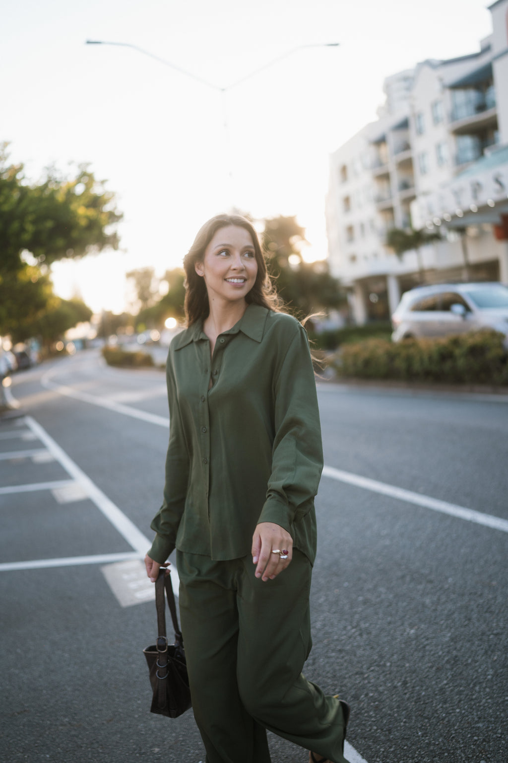 Freedom Relaxed Shirt - Dark Sage